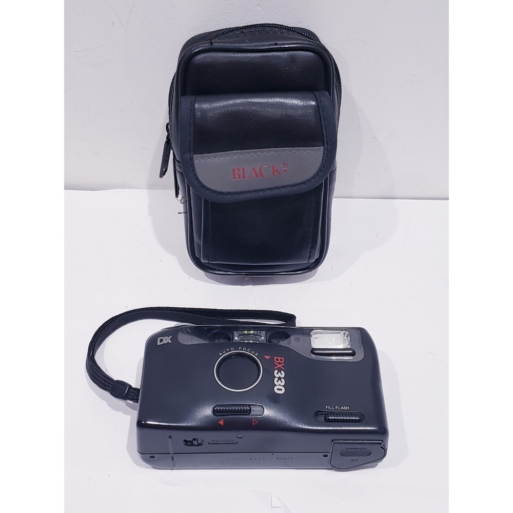 Blacks BX330 35mm Point & Shoot Film Camera - Works
